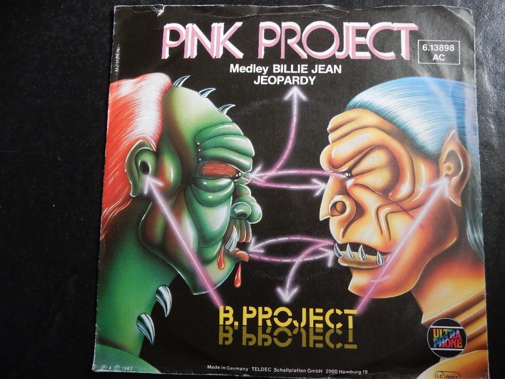 Pink Project > B. project (Medley Billie Jean), Cd's en Dvd's, Vinyl Singles, Ophalen of Verzenden, Zo goed als nieuw, Pop