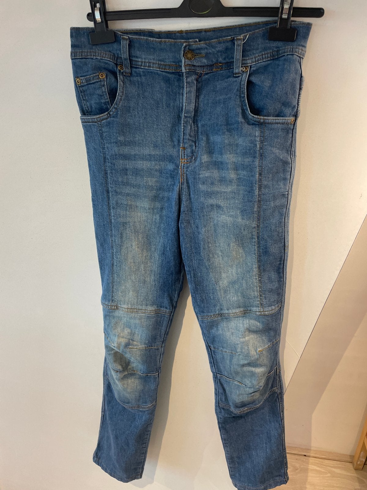 Motorjeans/ motorbroek S (32) met Kevlar, Ophalen of Verzenden, Tweedehands, Dames, Broek | textiel