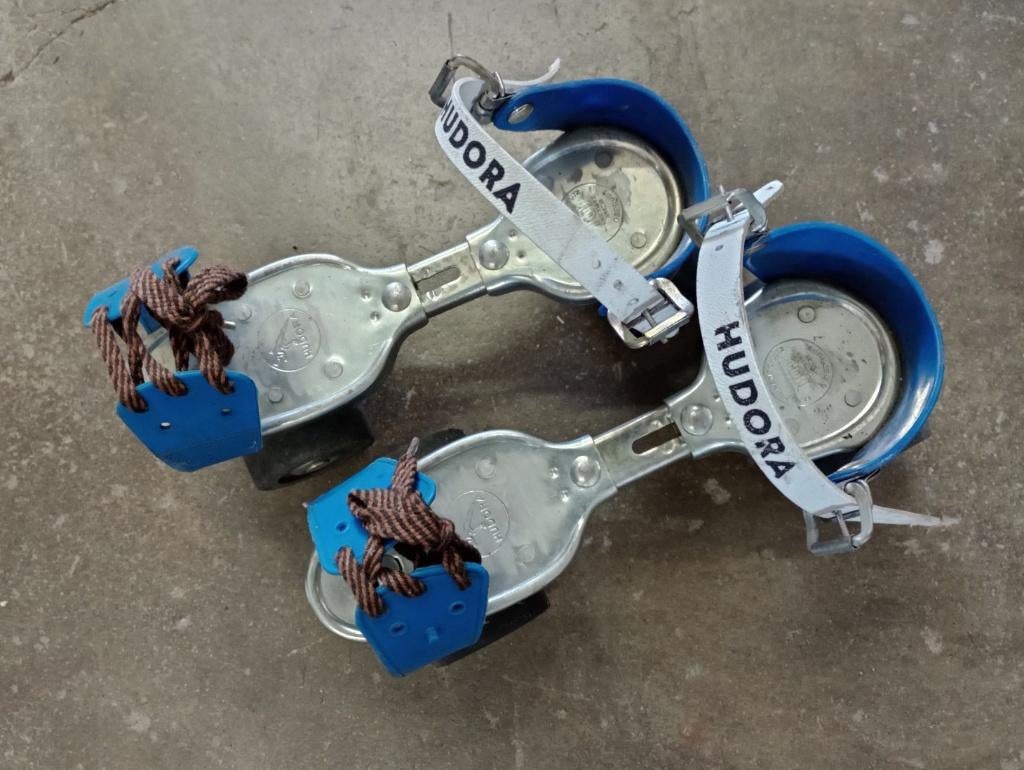 vintage rolschaatsen, Ophalen of Verzenden, Verstelbaar, Gebruikt, Kinderen