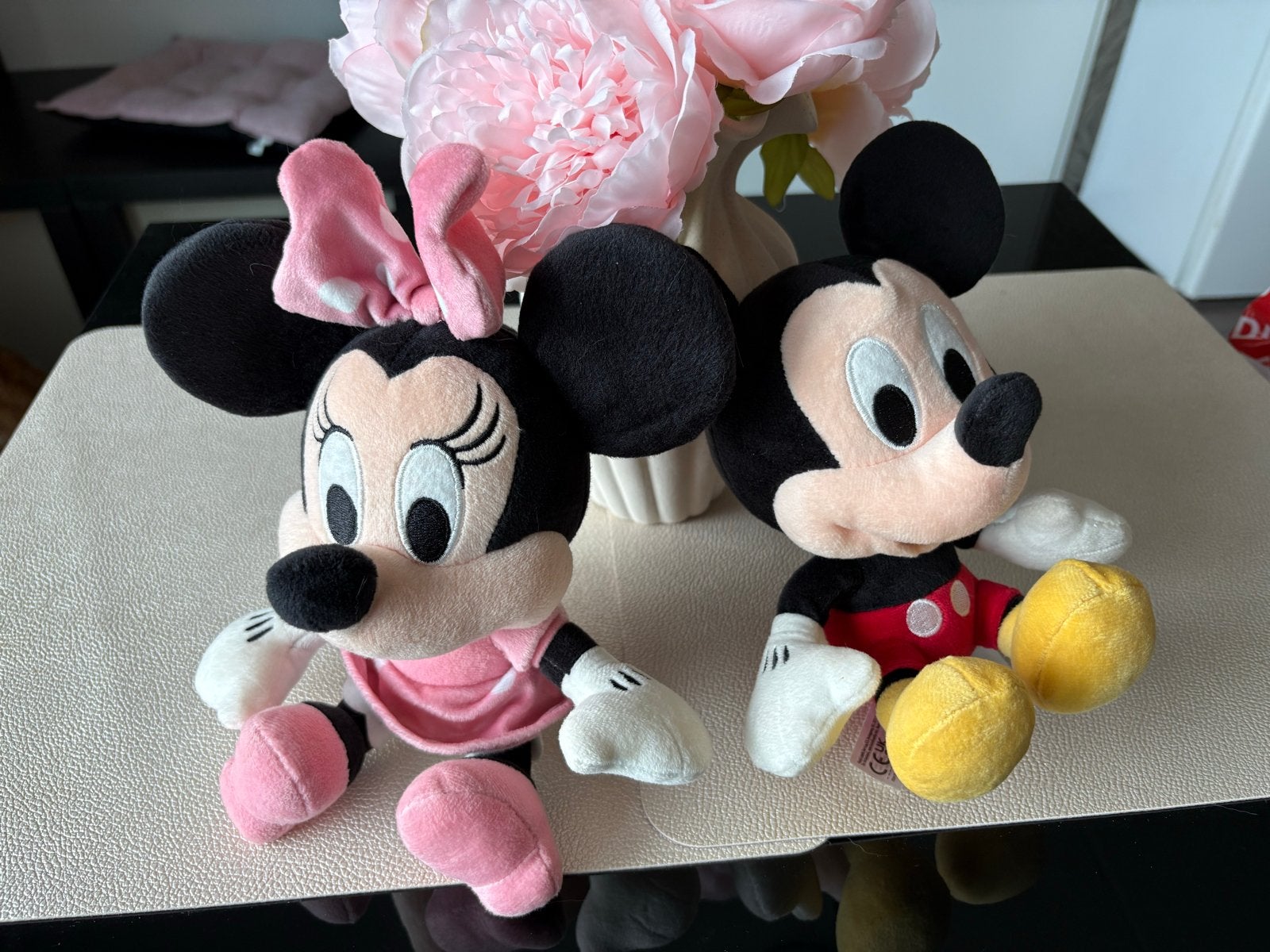 Leuke Disney knuffels van de AH: Mickey en Minnie Mouse, Disney, Albert Heijn, Overige typen, Ophalen of Verzenden