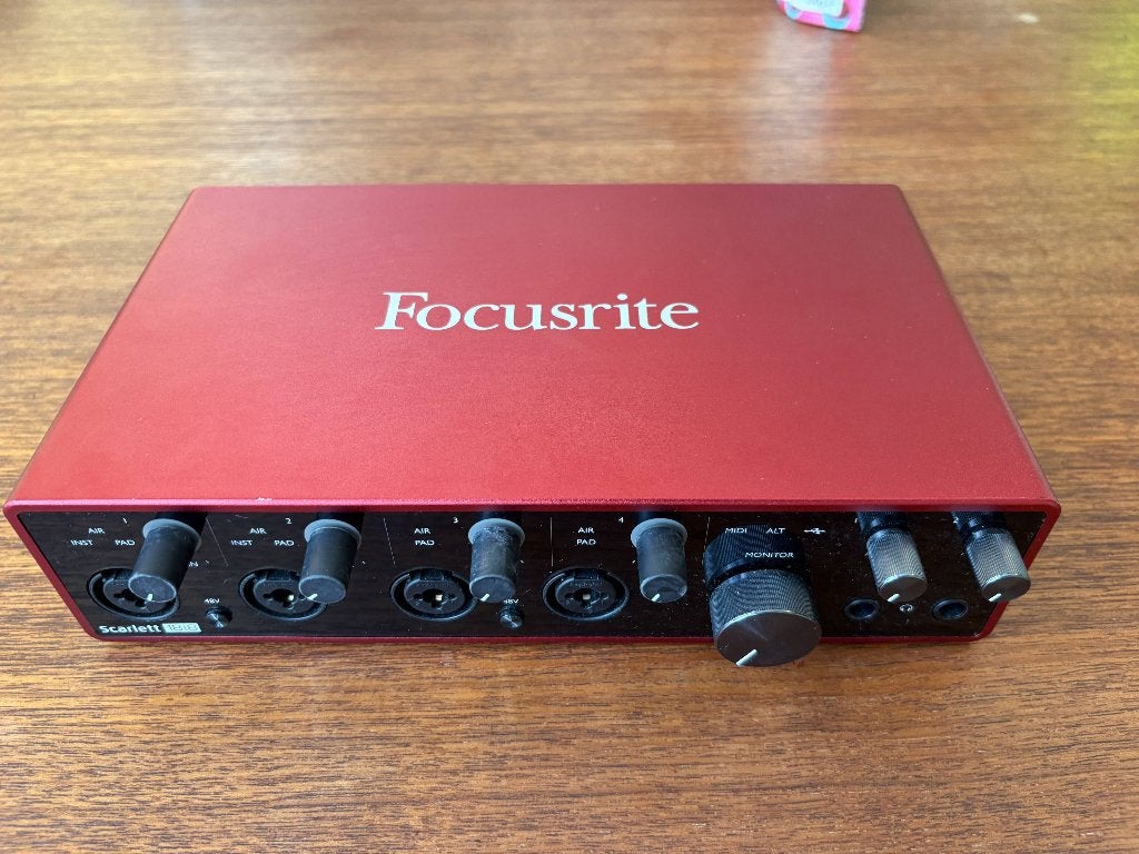 Focusrite Scarlett 18i8 (3rd Gen) 18-in/8-out usb-c, Computers en Software, Geluidskaarten, Ophalen of Verzenden, Gebruikt, Extern
