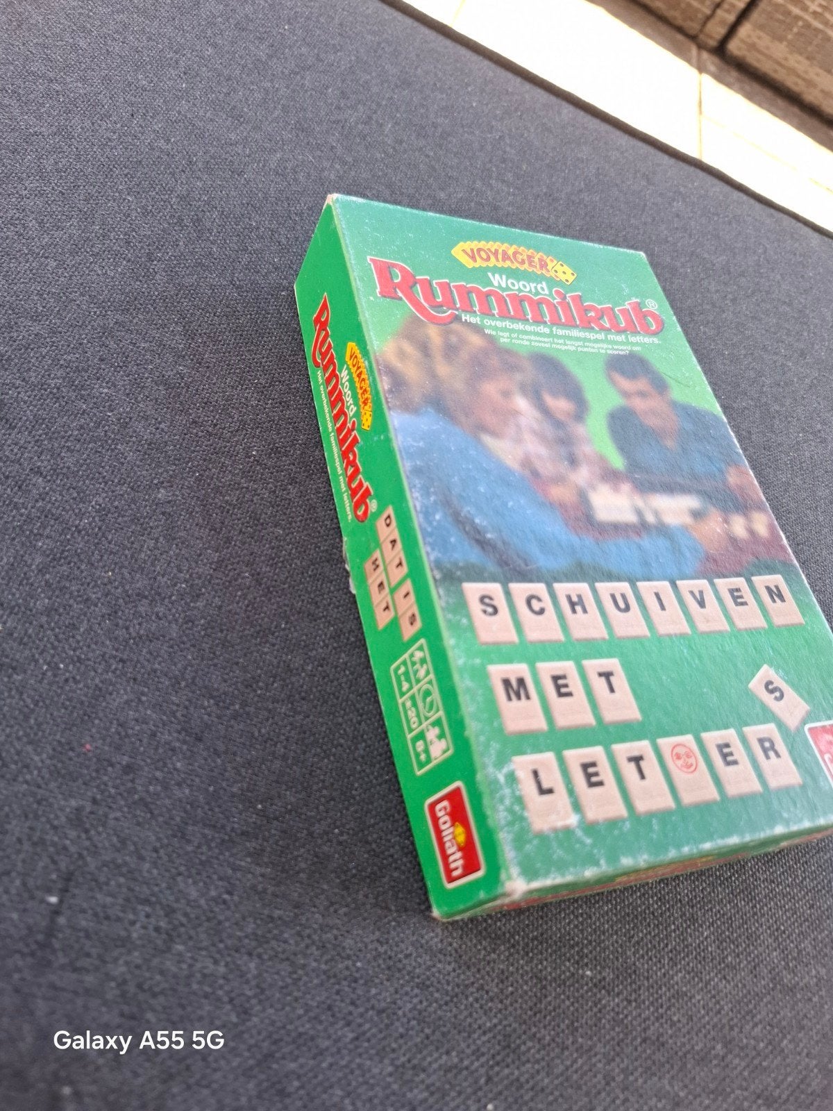 Woord Rummikub Reisspel - Goliath, Hobby en Vrije tijd, Gebruikt, Ophalen of Verzenden, Postbus 200, 4870 AE Etten-Leur, Nederland