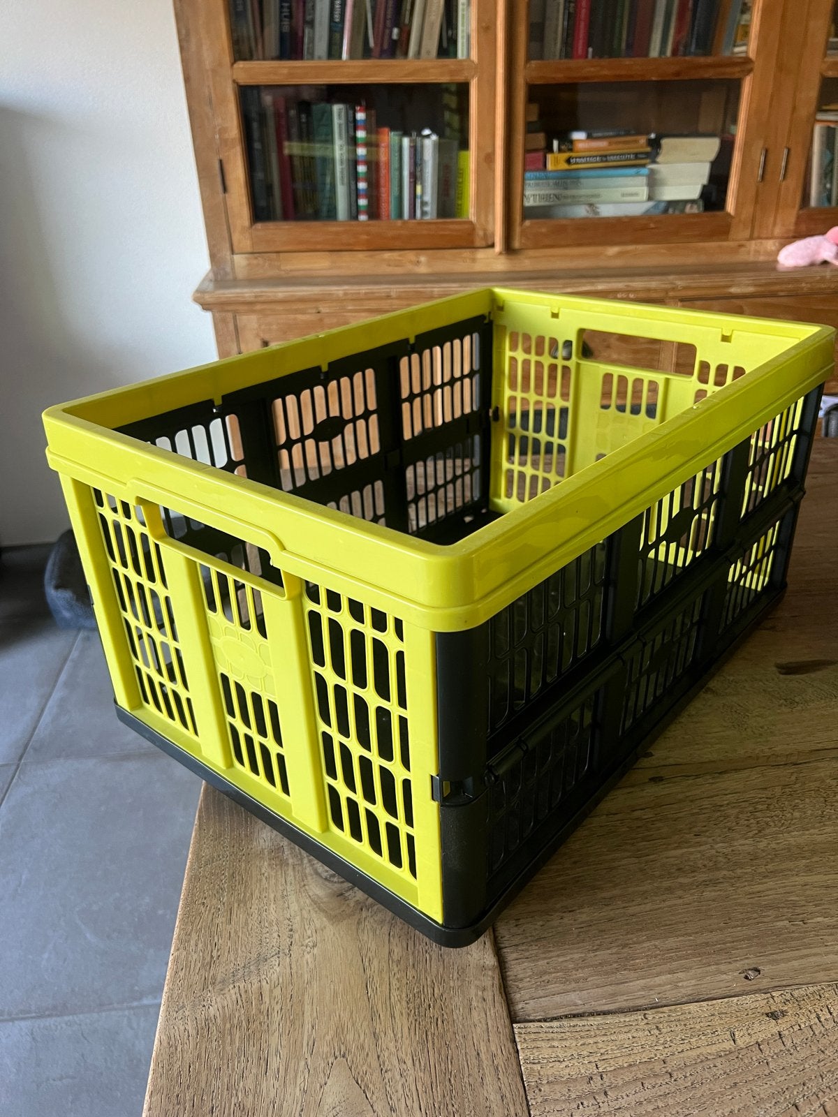 Handige opvouwbare kratten - Ideaal voor opslag en transport, Ophalen, Gebruikt, 40 tot 60 cm, Opvouwbaar