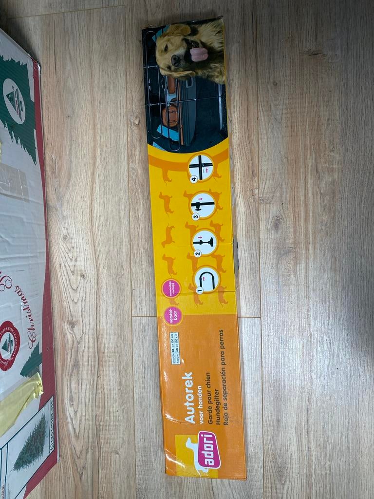Vestelbaar autorek voor honden, Ophalen of Verzenden, Nieuw