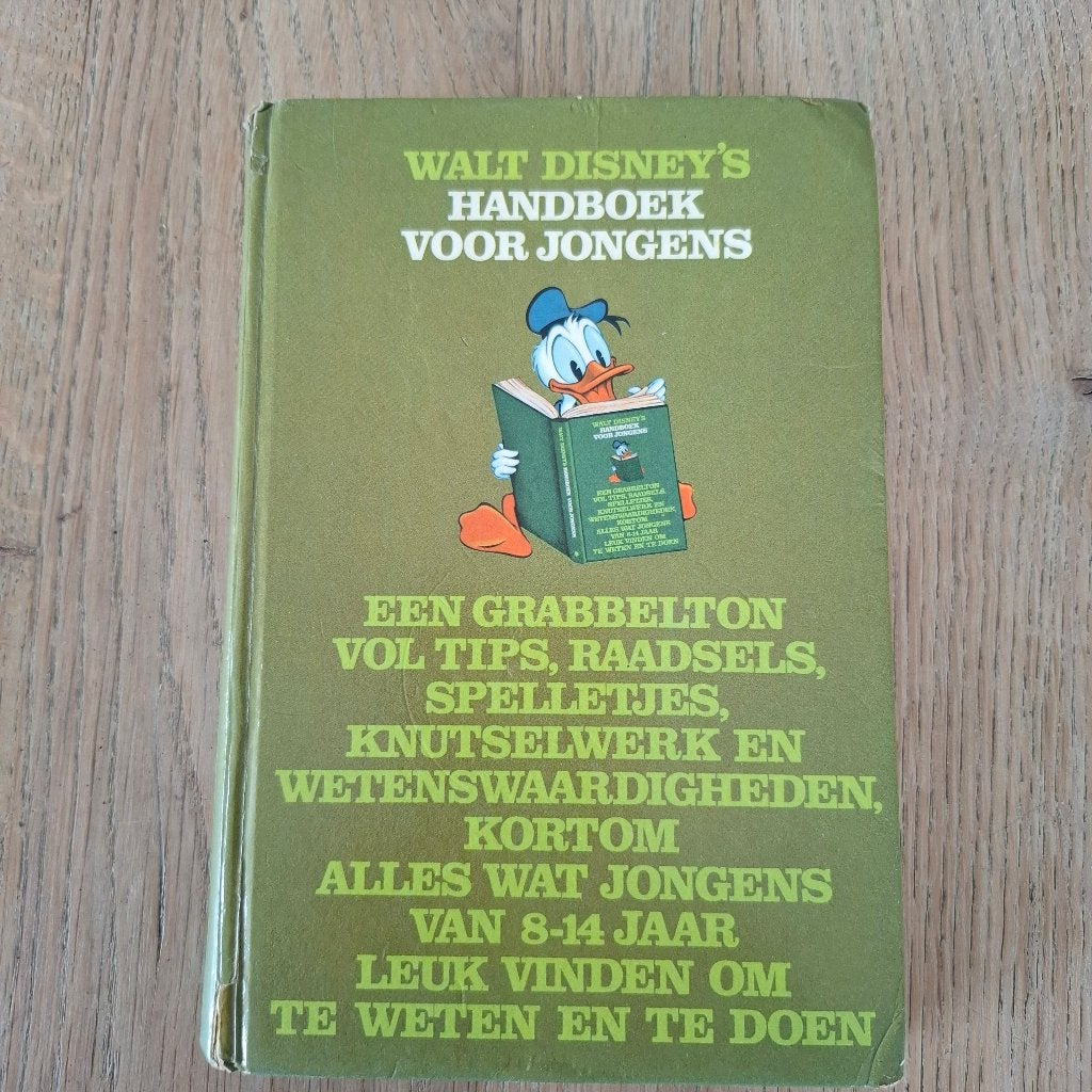 Walt disney's handboek voor jongens, Ophalen of Verzenden, Gebruikt, Overige typen