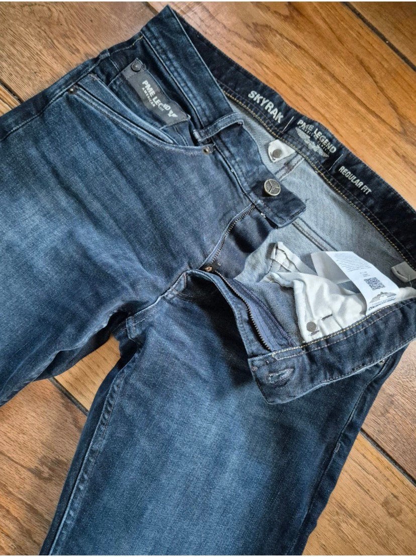 Pme legend Skyrak spijkerbroek broek jeans 31/32, ., W32 (confectie 46) of kleiner, Zo goed als nieuw, .
