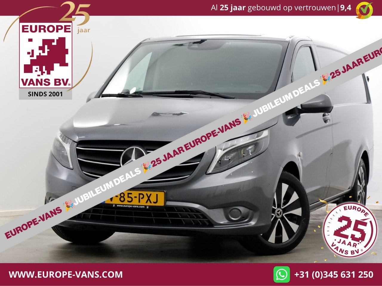 Mercedes-Benz Vito 119 CDI 190pk RWD Lang 9G Automaat LED/Ai, Achterwielaandrijving, Gebruikt, Euro 6, 2500 kg