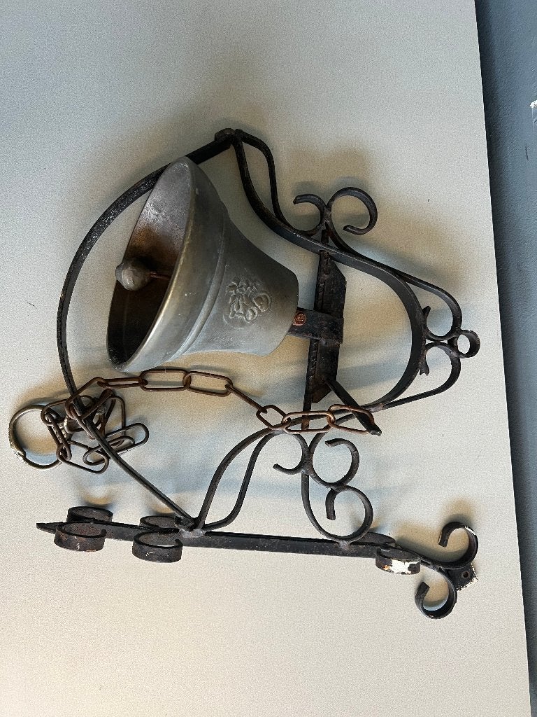Trekbel, bronzen scheepsbel jaren 1900's, Verzamelen, Scheepvaart, Ophalen of Verzenden, Gebruikt