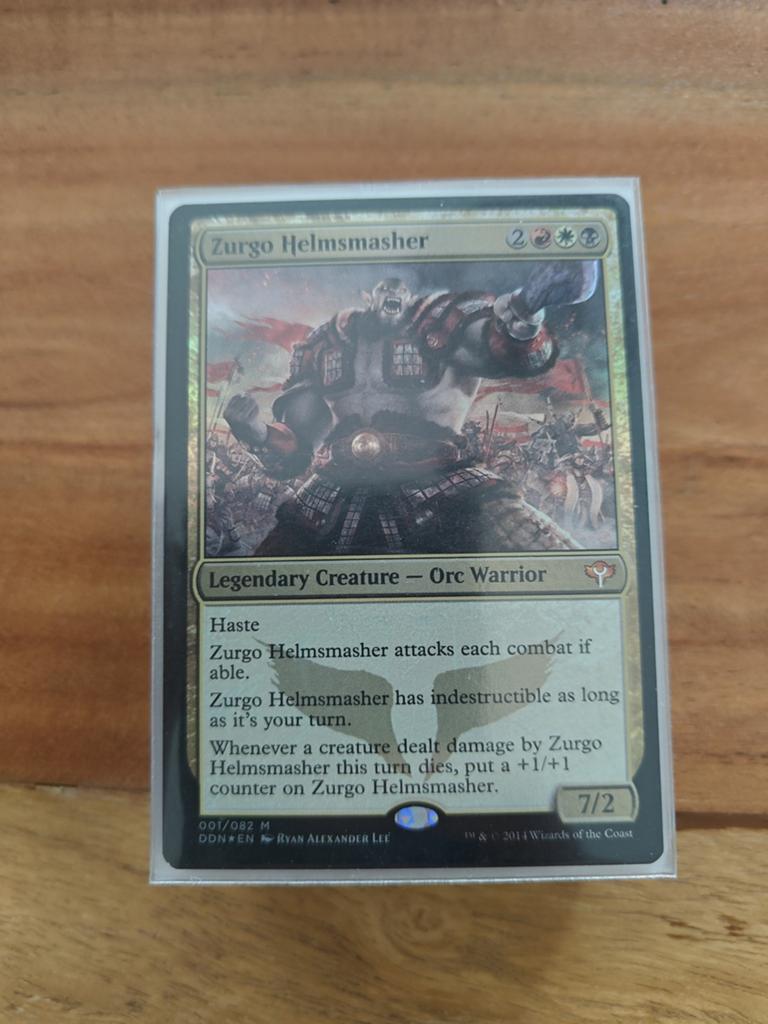 Zurgo helmsmasher duel deck, Ophalen of Verzenden, Zo goed als nieuw, Speeldeck