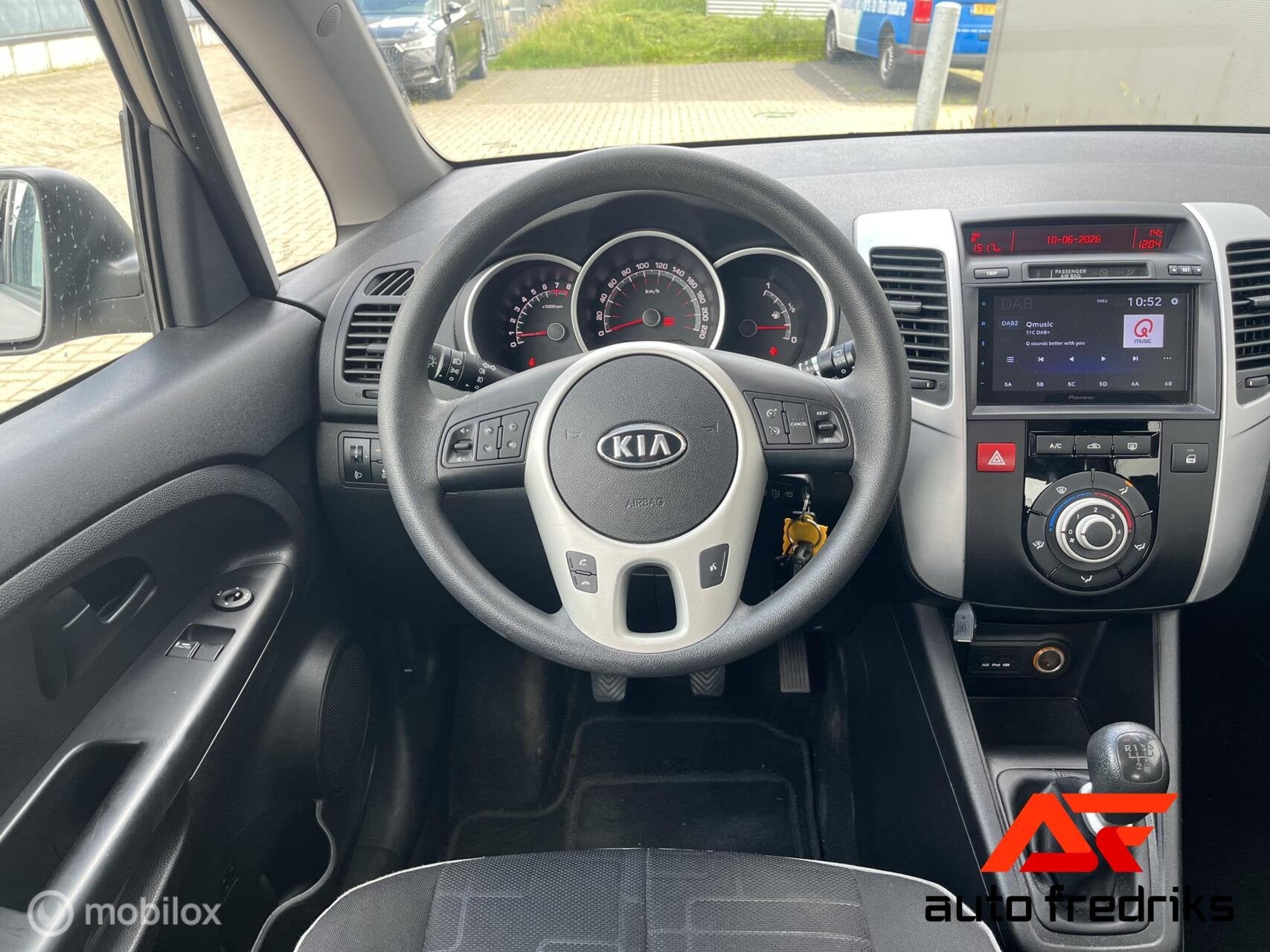 Kia Venga 1.4 CVVT Seven | Airco |, Auto's, Voorwielaandrijving, Euro 5, Gebruikt, 4 cilinders