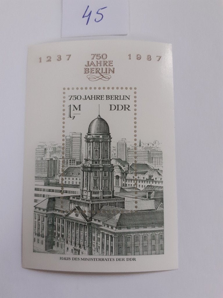 DDR, Postzegels en Munten, Verzenden, Overige landen, Postfris
