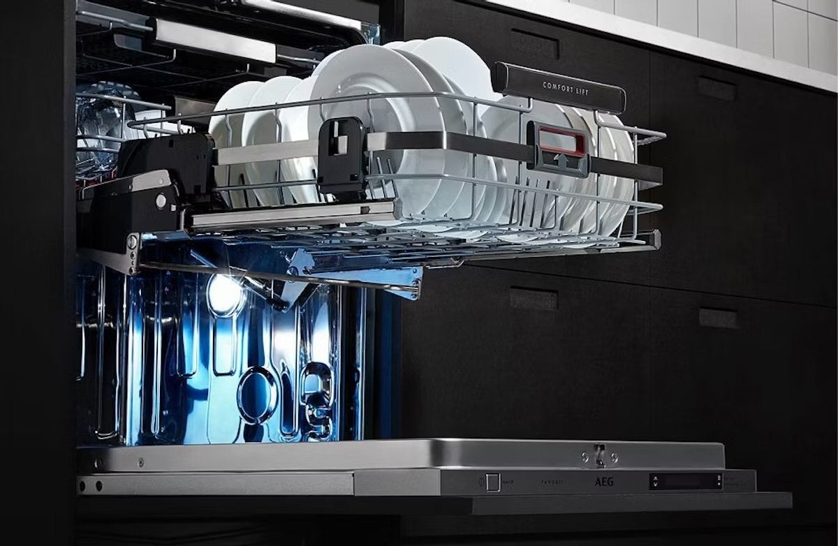 AEG CL638MM XXL Inbouwvaatwasser met ComfortLift, Witgoed en Apparatuur, Vaatwasmachines, Ophalen, Zo goed als nieuw, Inbouw, 60 cm of meer