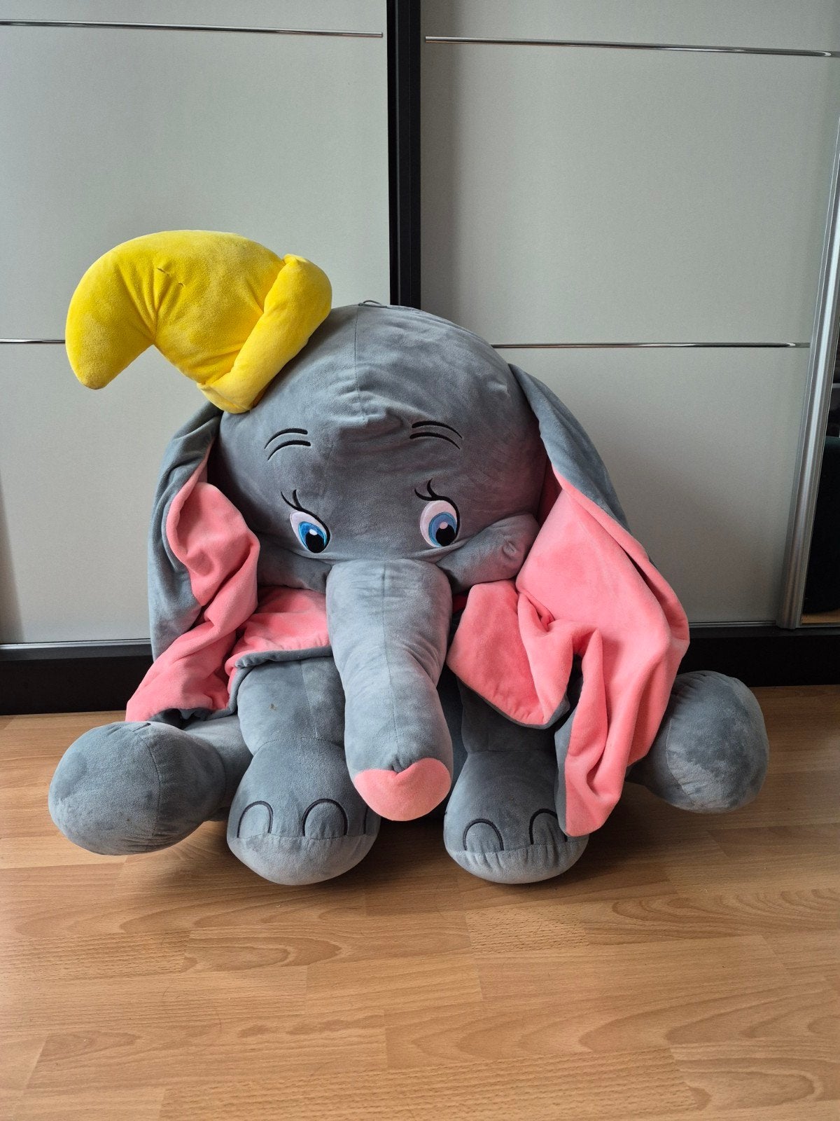 Grote Dumbo knuffel - Disney olifant, Ophalen, Disney, Grijs, Olifant