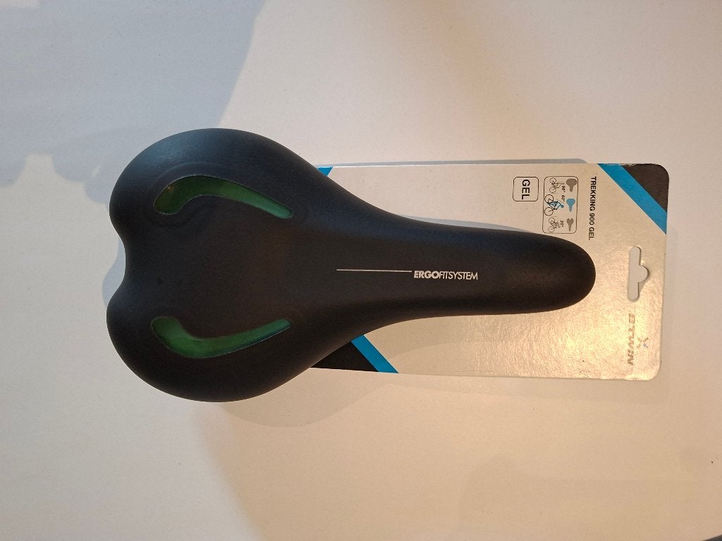 Zadel, geschikt voor trekking, stads- en sportfiets, Ophalen, Elektrische fiets, Nieuw, Kunststof
