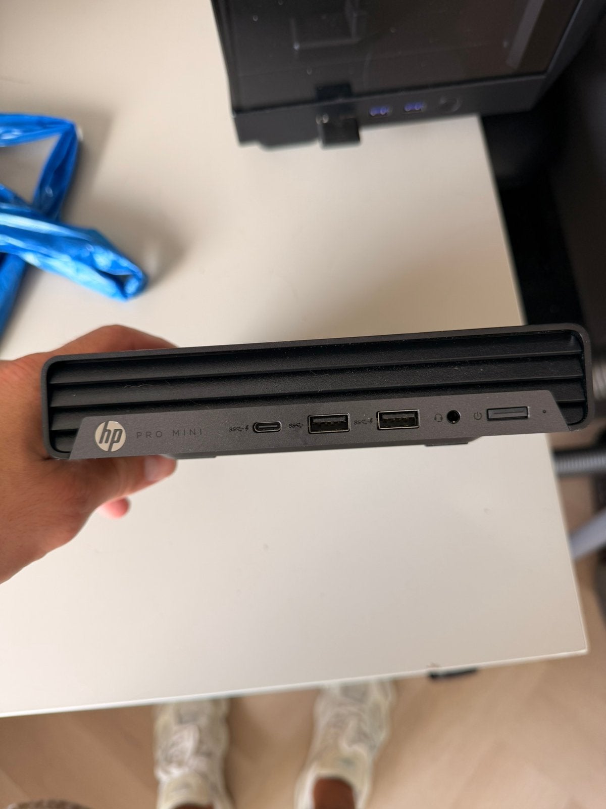 HP Pro Mini 400 G9 Desktop PC, Computers en Software, Desktop Pc's, Ophalen of Verzenden, Zo goed als nieuw, SSD, 4 Ghz of meer
