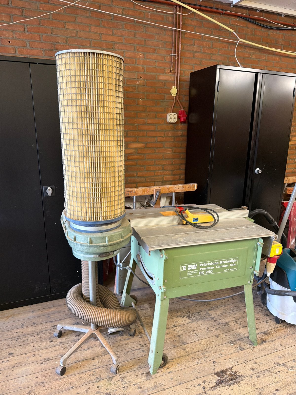 Elektra Beckum PK 250 Precisie Cirkelzaag met Afzuiging, Ophalen, Gebruikt, Cirkelzaag, 70 mm of meer