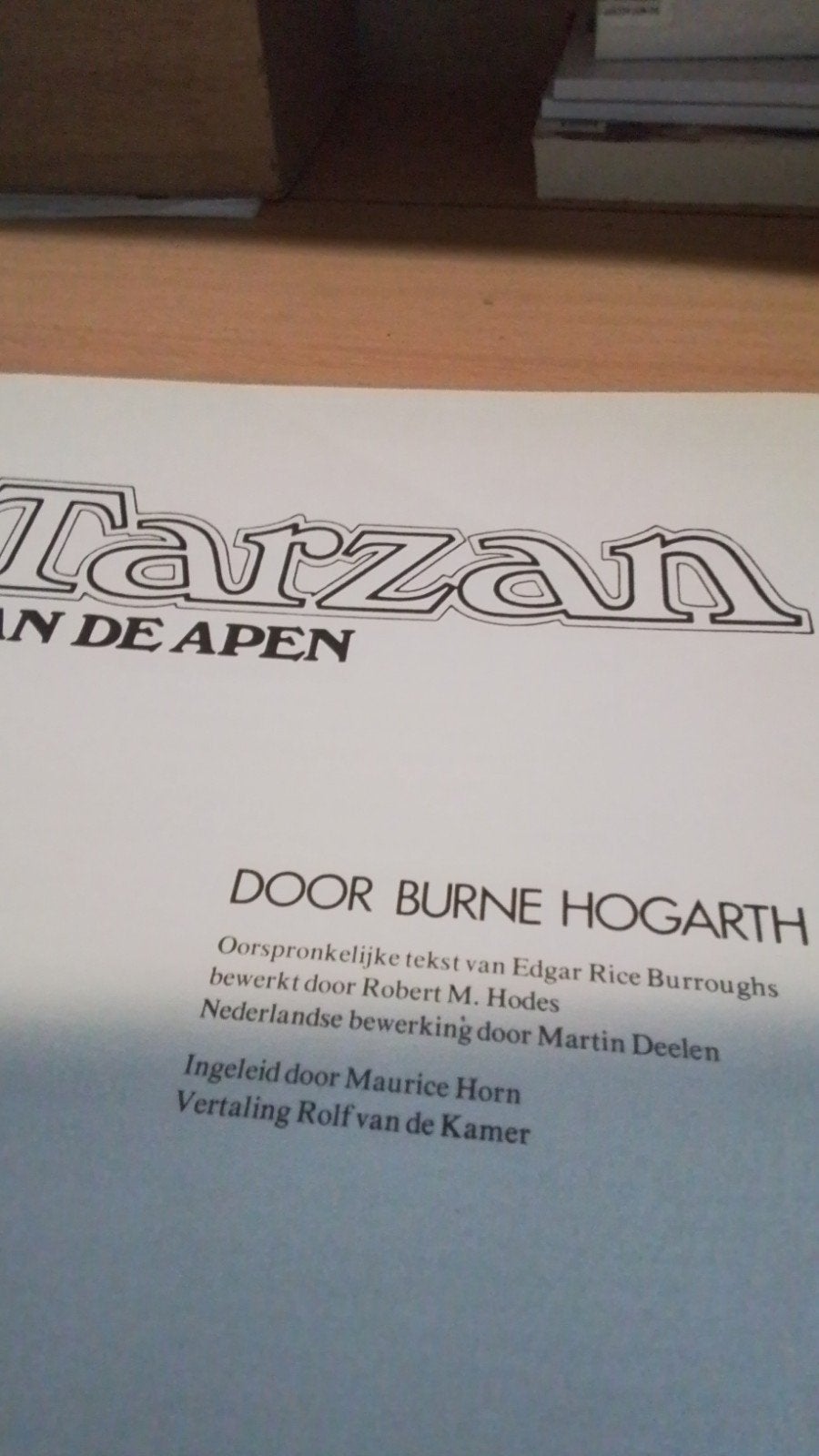Tarzan,, Boeken, Eén stripboek, Ophalen of Verzenden, Gelezen