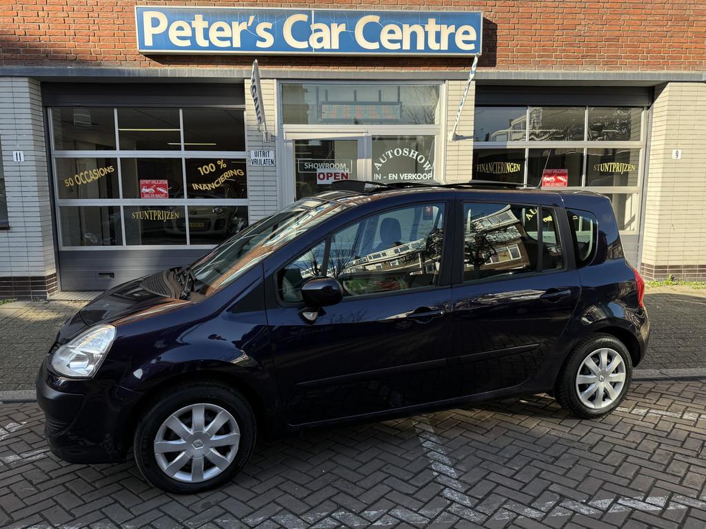Renault Modus 1.2-16V Expression (bj 2010), Auto's, Voorwielaandrijving, Stof, 4 cilinders, Blauw