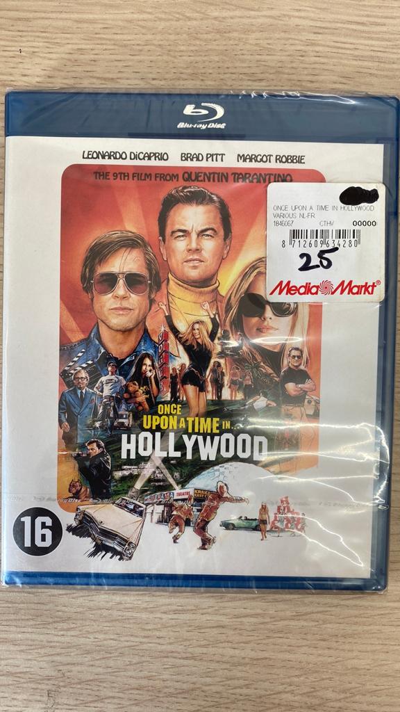 Once upon a time in hollywood blu ray NL versie NIEUW, Cd's en Dvd's, Blu-ray, Ophalen of Verzenden, Nieuw in verpakking, Avontuur