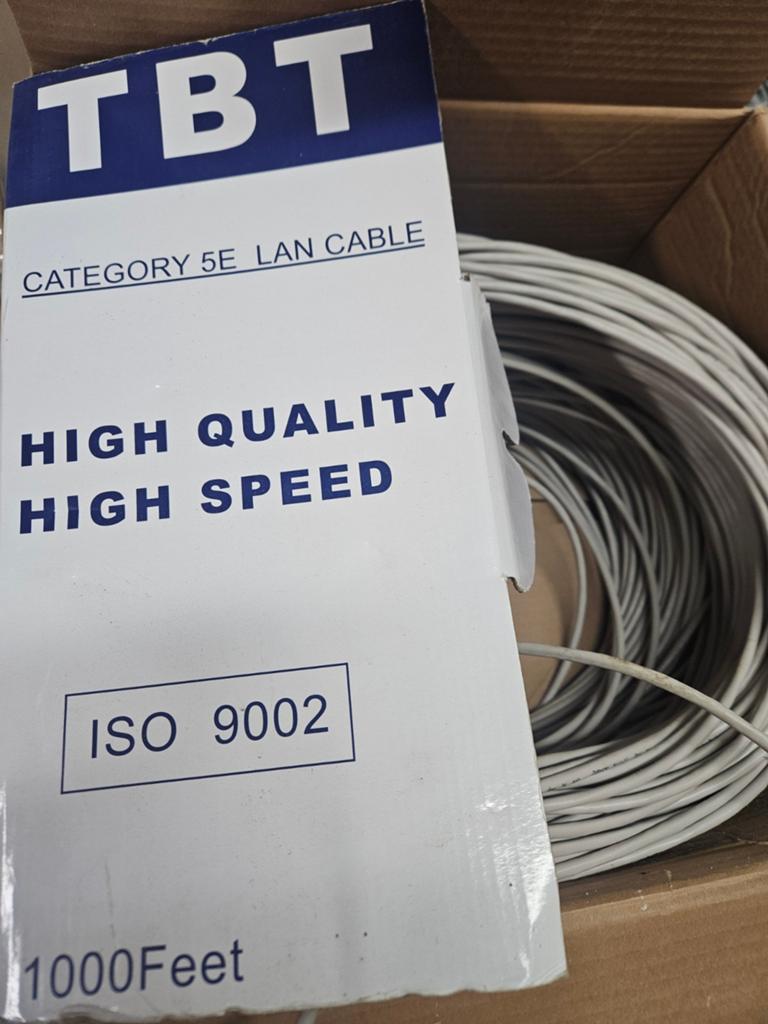 Cat 5E 170 meter, Ophalen of Verzenden, Kabel of Snoer