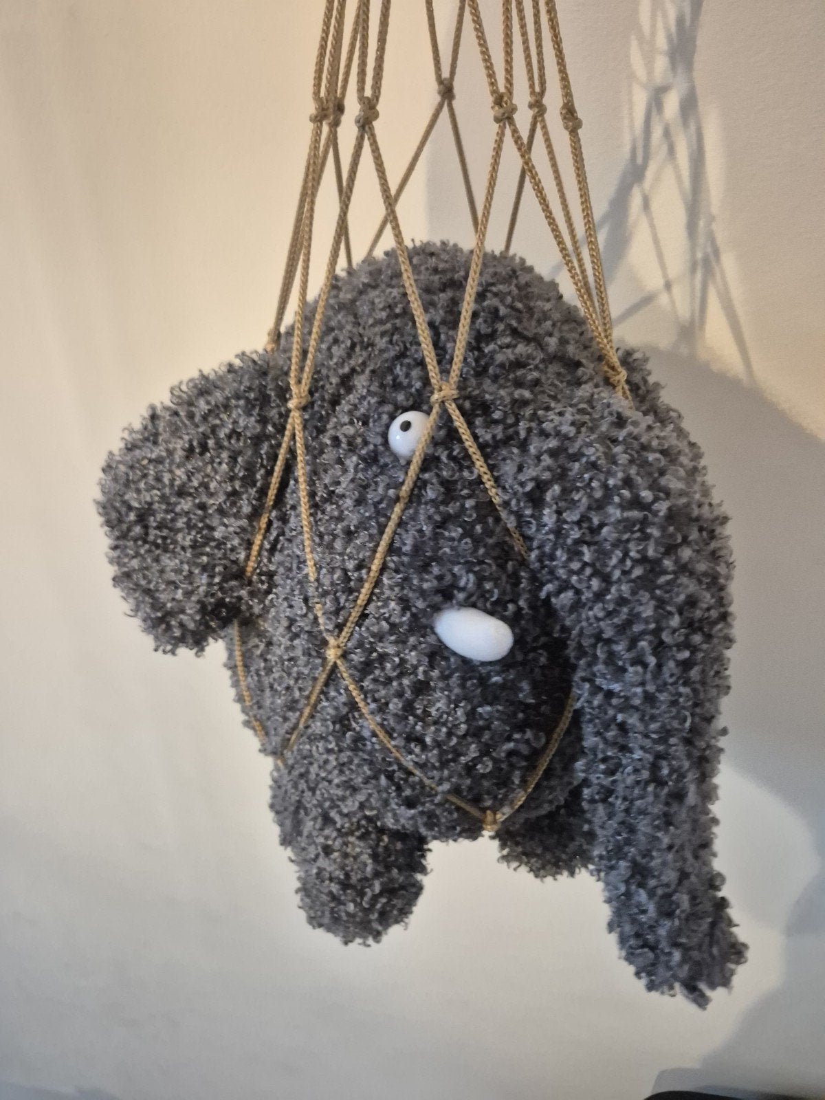 Mooie olifant knuffel, Ophalen