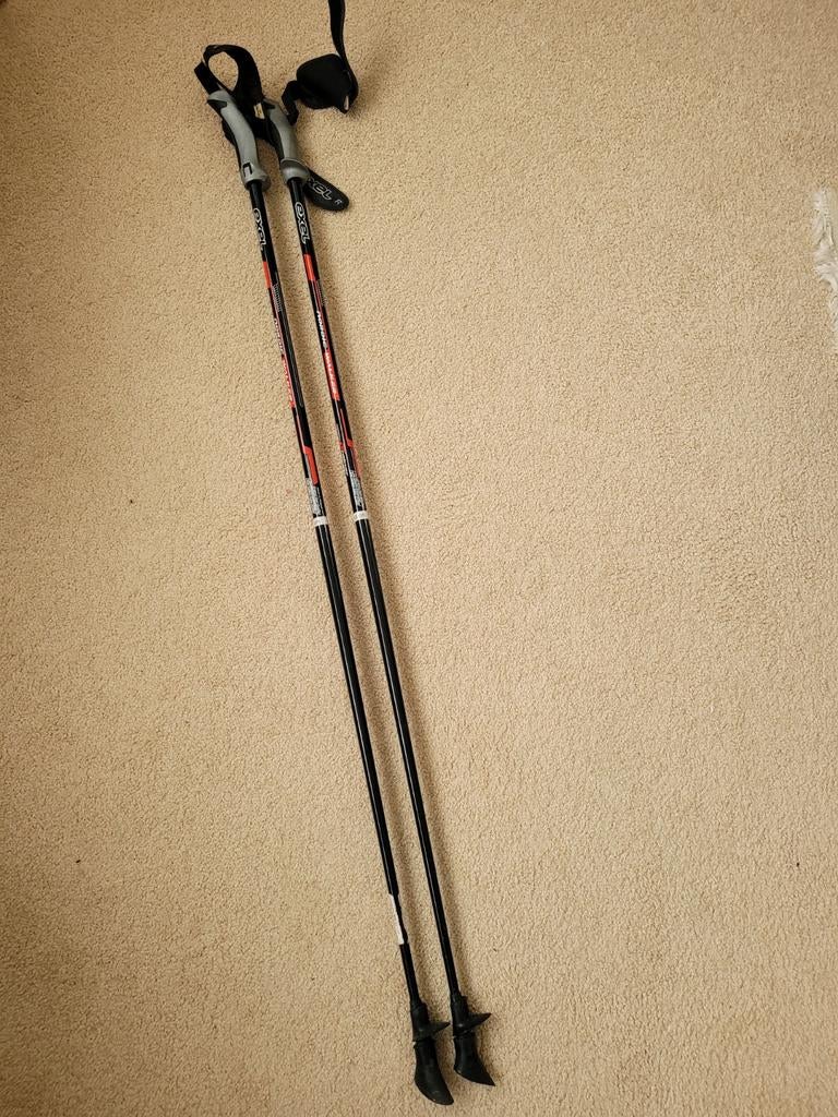 Exel Nordic Walker wandelstokken 115 cm, Ophalen, Wandelstok, ..., Zo goed als nieuw