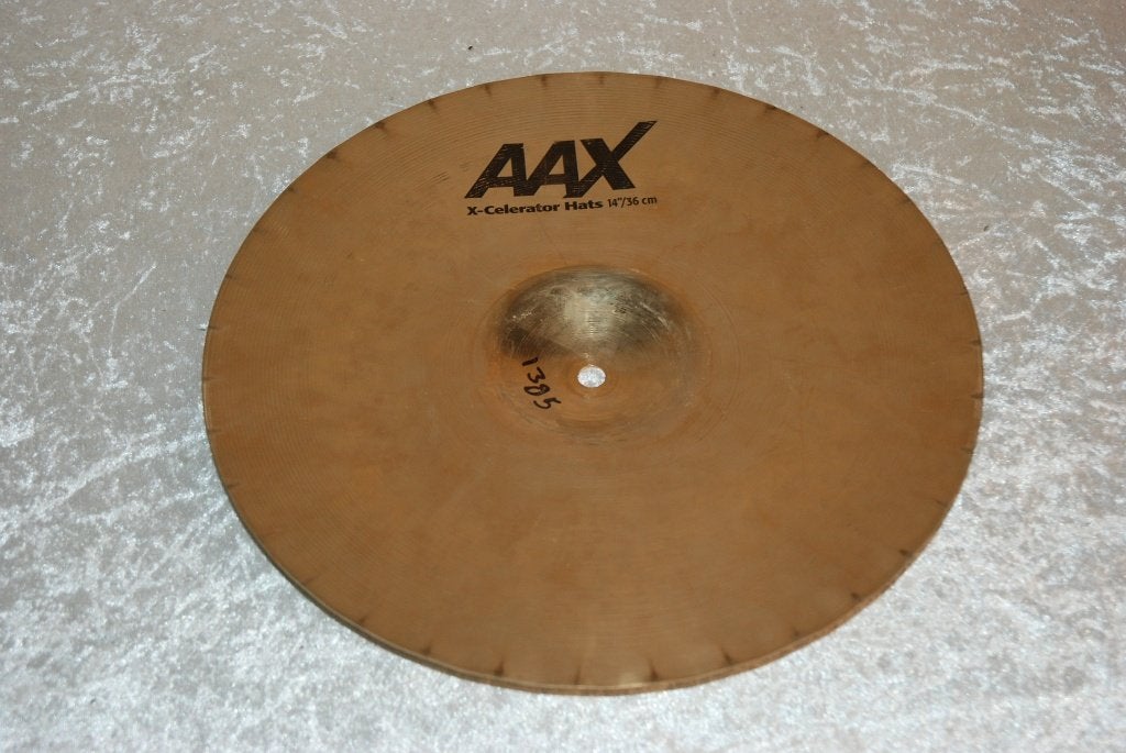 Sabian X-celerator los bottom soundedge 1388gr 14 inch, Sabian, Gebruikt, ., Drums of Percussie