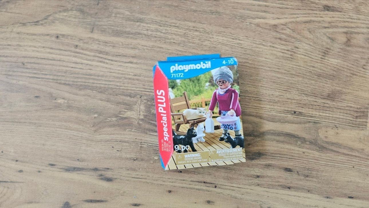 Playmobil Special Plus 71172 Oma met katten - Nieuw, Complete set, Nieuw, Special plus, Ophalen of Verzenden