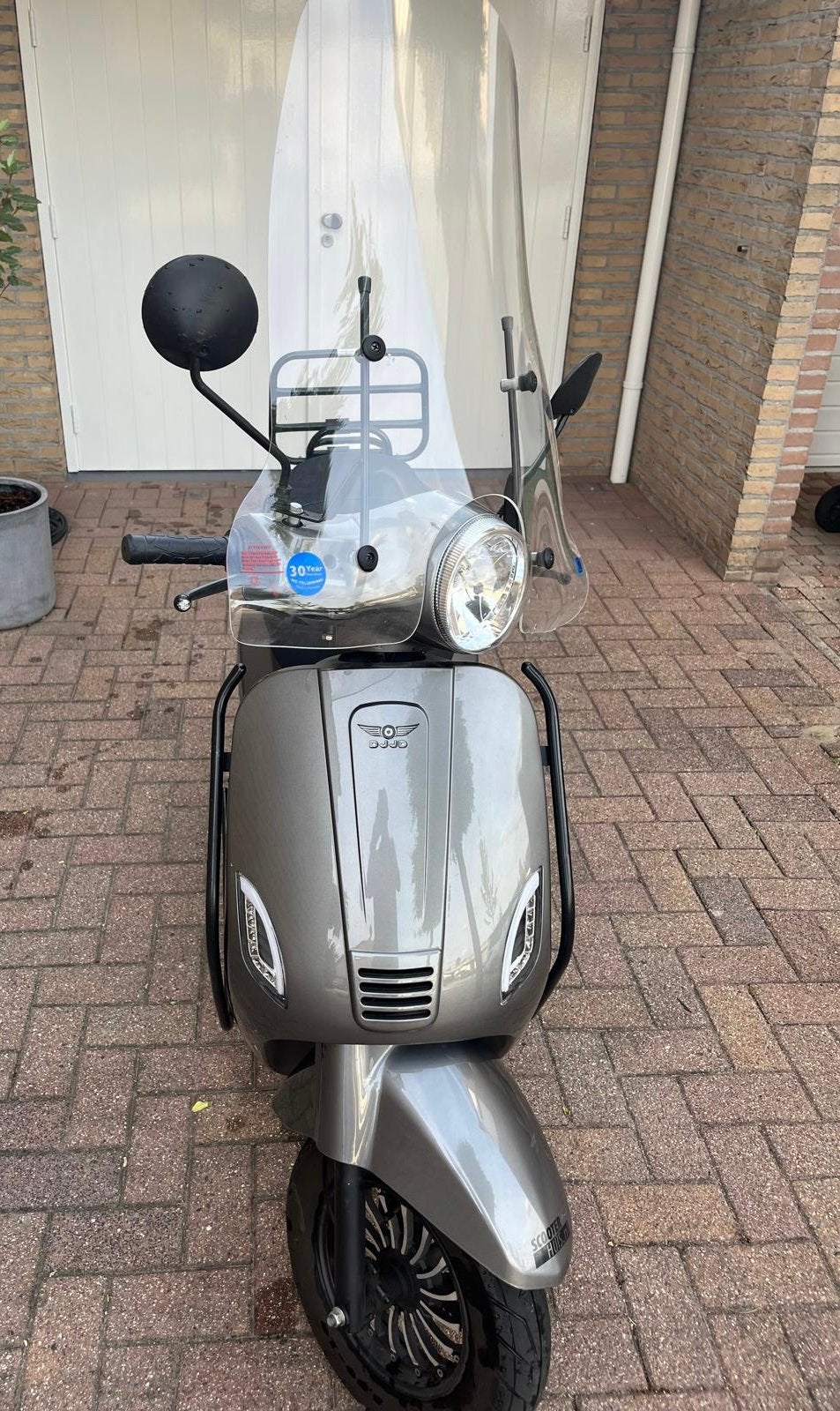 DJJD scooter porche grijs, Benzine, Ophalen, Overige merken