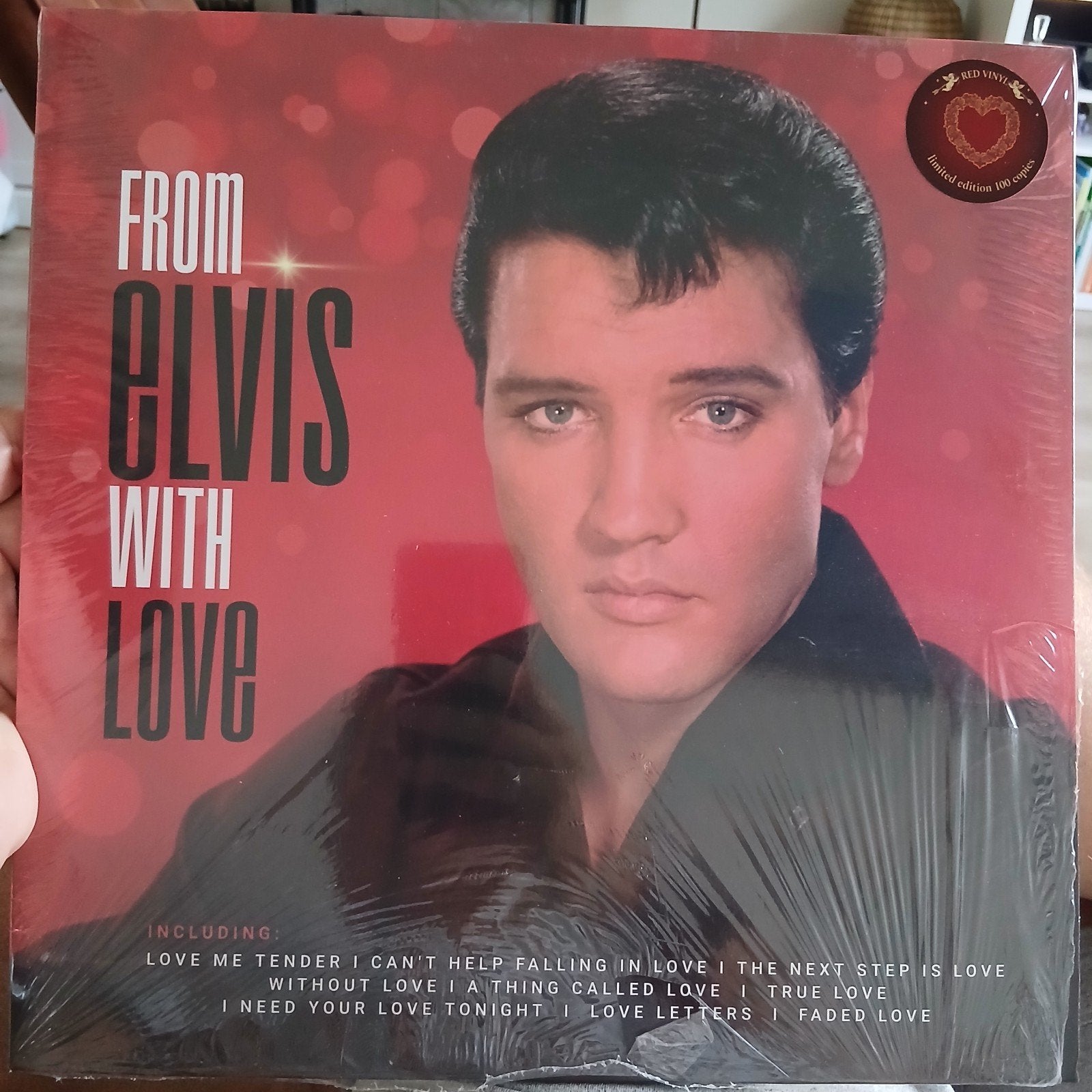 Elvis Presley - From Elvis With Love (Limited Red Vinyl), LP, Colored vinyl, Pop, Ophalen of Verzenden