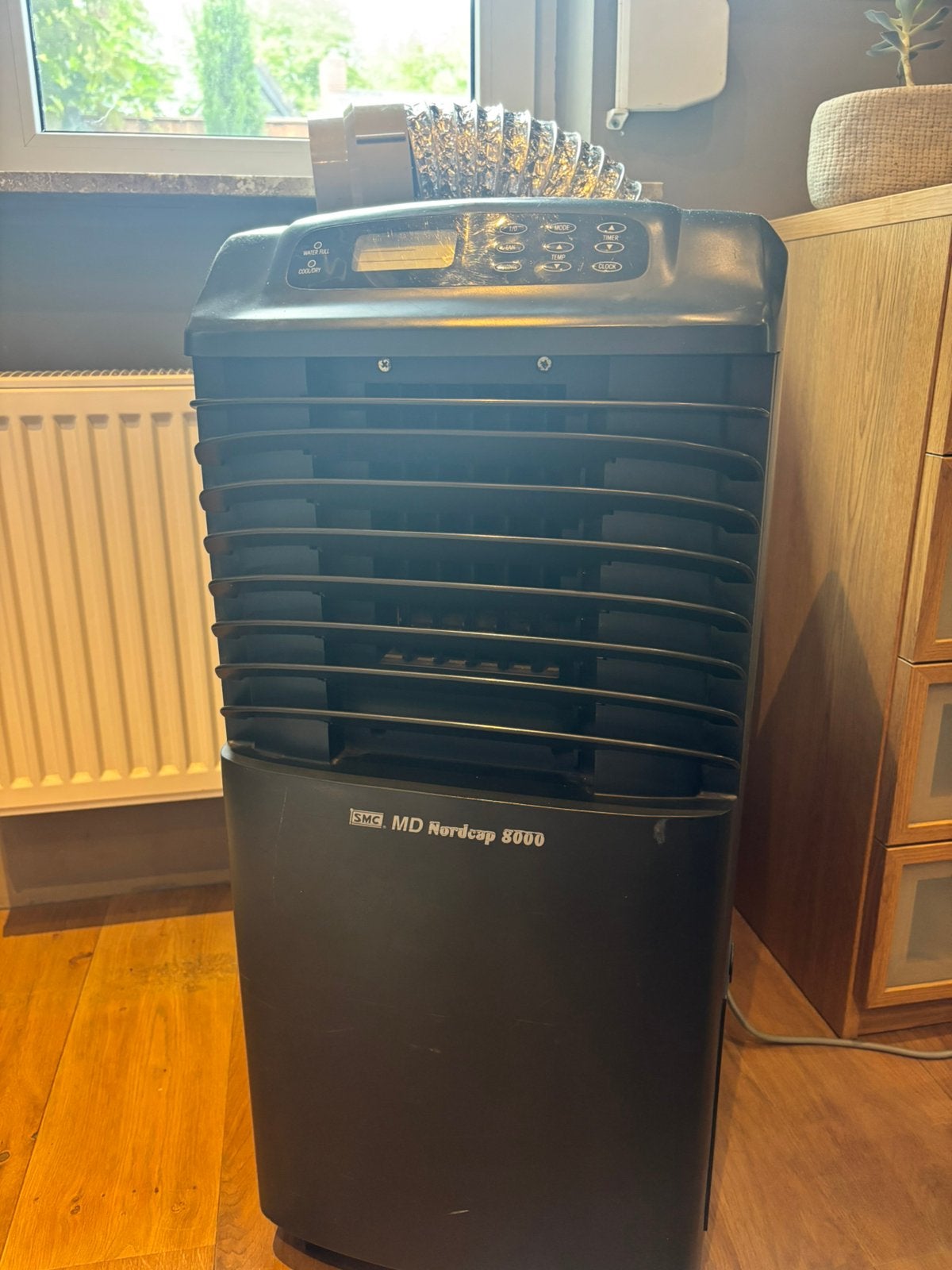Mobiele airco, Witgoed en Apparatuur, Gebruikt, Minder dan 60 m³, Timer, 3 snelheden of meer
