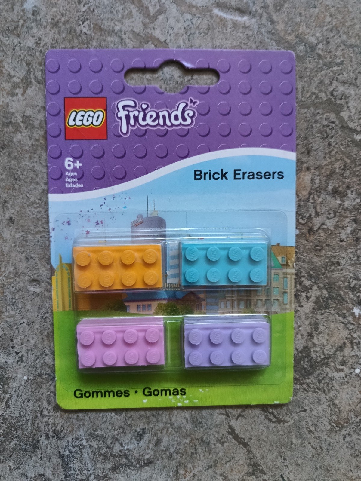 Lego Friends Gummen - Brick Erasers, Lego, Accessoire, Nieuw, Friends