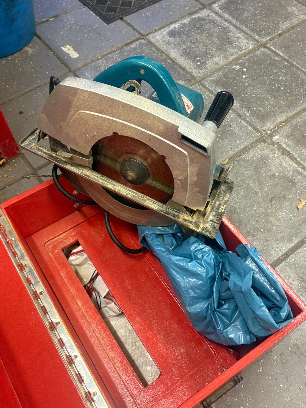 Makita cirkelzaag, Ophalen, Cirkelzaag, Zo goed als nieuw, 30 tot 70 mm