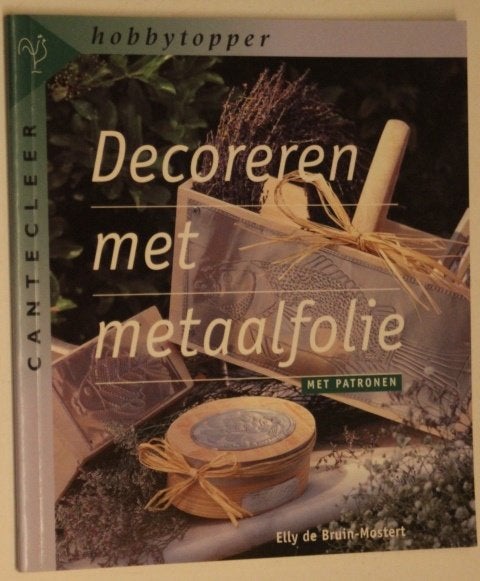 Decoreren met metaalfolie met patronen  de Bruin   cht3261, Ophalen of Verzenden, Zo goed als nieuw, Overige onderwerpen, Geschikt voor kinderen