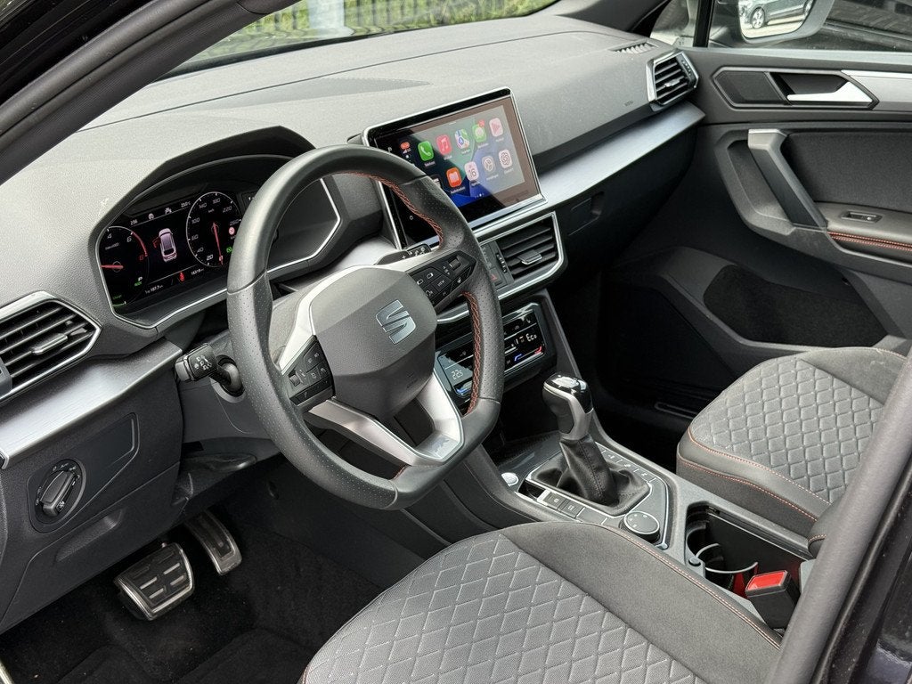 SEAT Tarraco 1.4 TSI e-Hybrid PHEV FR Business | Trekhaak |, Auto's, Seat, 4 cilinders, Alcantara, Zwart, Hybride Elektrisch/Benzine