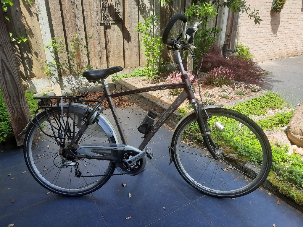 Herenfiets, Fietsen en Brommers, Fietsen | Heren | Herenfietsen, Ophalen, Gebruikt, Versnellingen, 57 tot 61 cm