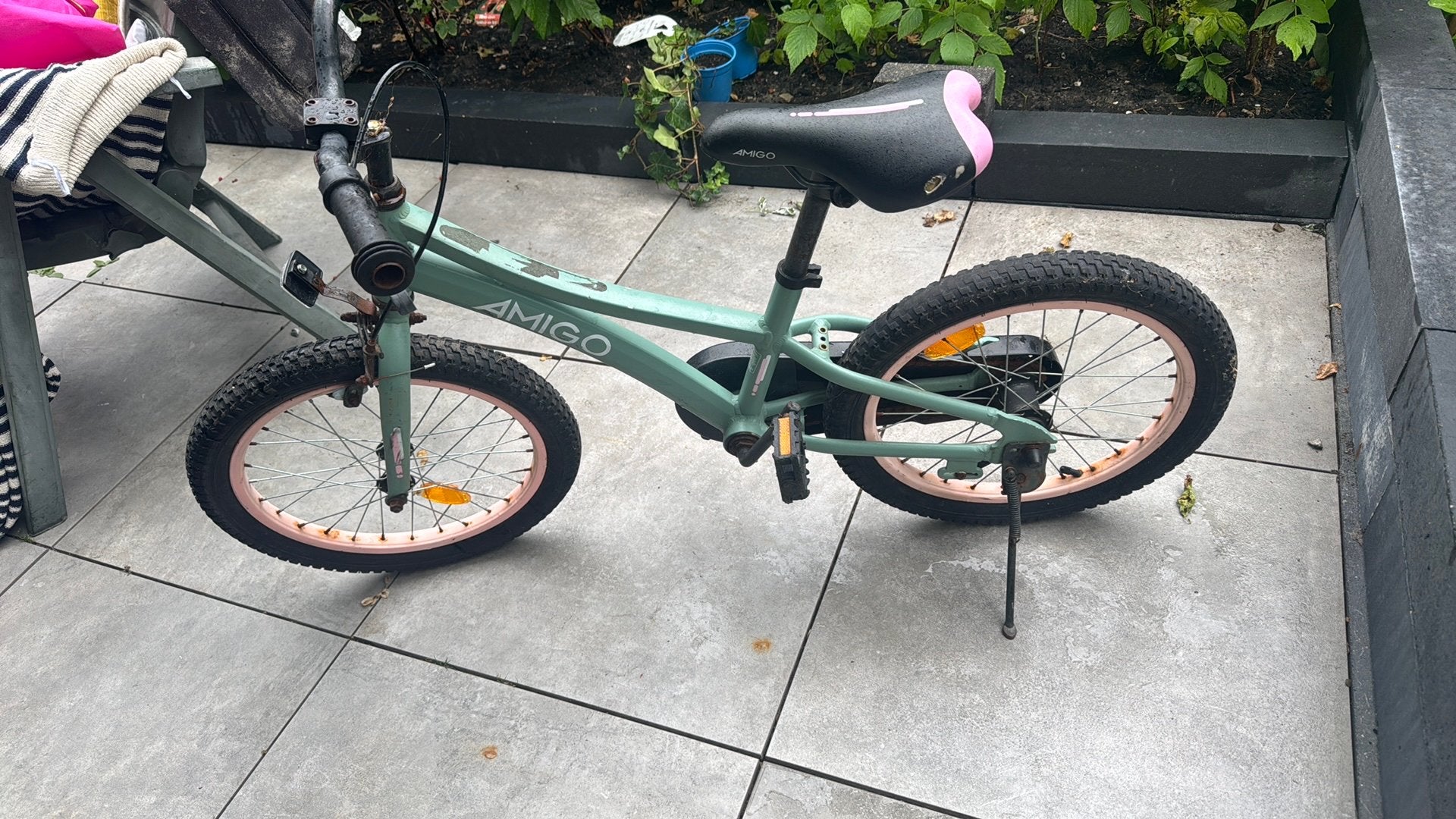 Fiets 18 inch, Ophalen of Verzenden, Zo goed als nieuw, Staal, 16 tot 20 inch