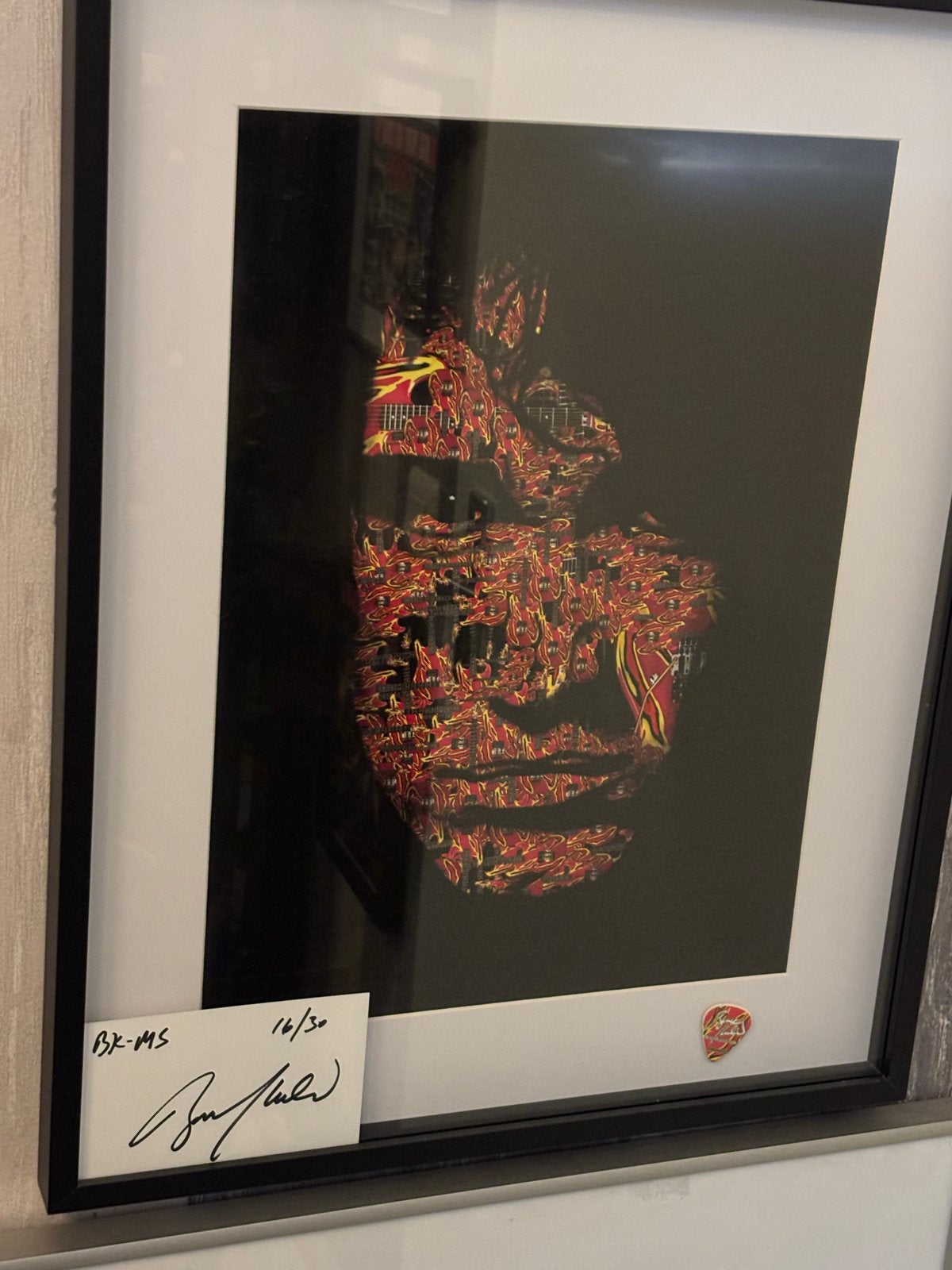 Gesigneerde Bruce Kulick Print - Gelimiteerde Oplage, Abstract, Papier/karton, Ophalen of Verzenden, Print