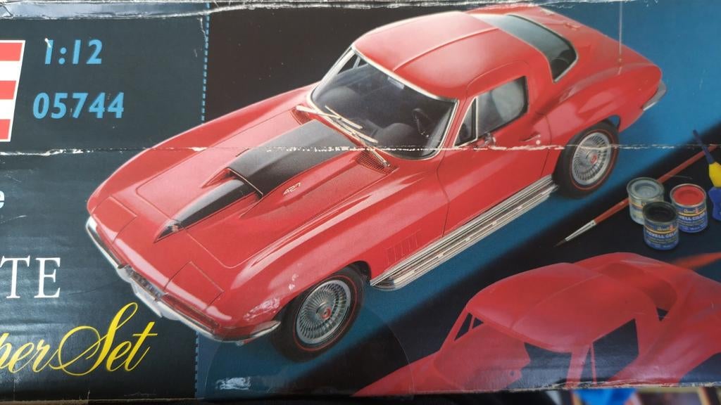 Chevrolet Corvette 1967 1:12 Revell Pol, Auto, Verzenden, ., Revell