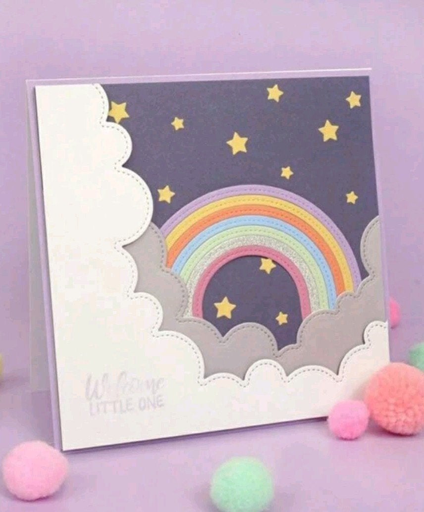 SNIJMAL REGENBOOG EN WOLKEN   *NIEUW*, Ophalen of Verzenden, Nieuw, Overige thema's, Pons of Mal