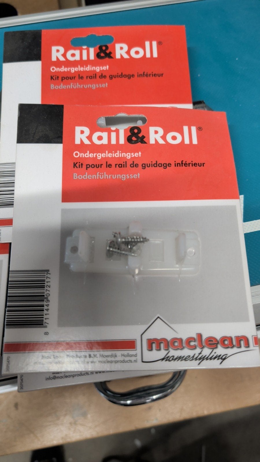 Ondergeleidingset rail en roll MacLean, Ophalen of Verzenden