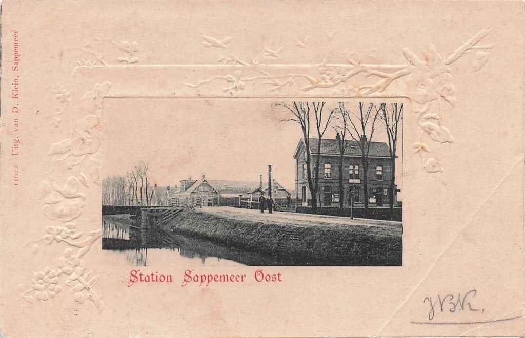 703-367-009 Sappemeer Station Sappemeer Oost, Verzenden, Voor 1920, Groningen