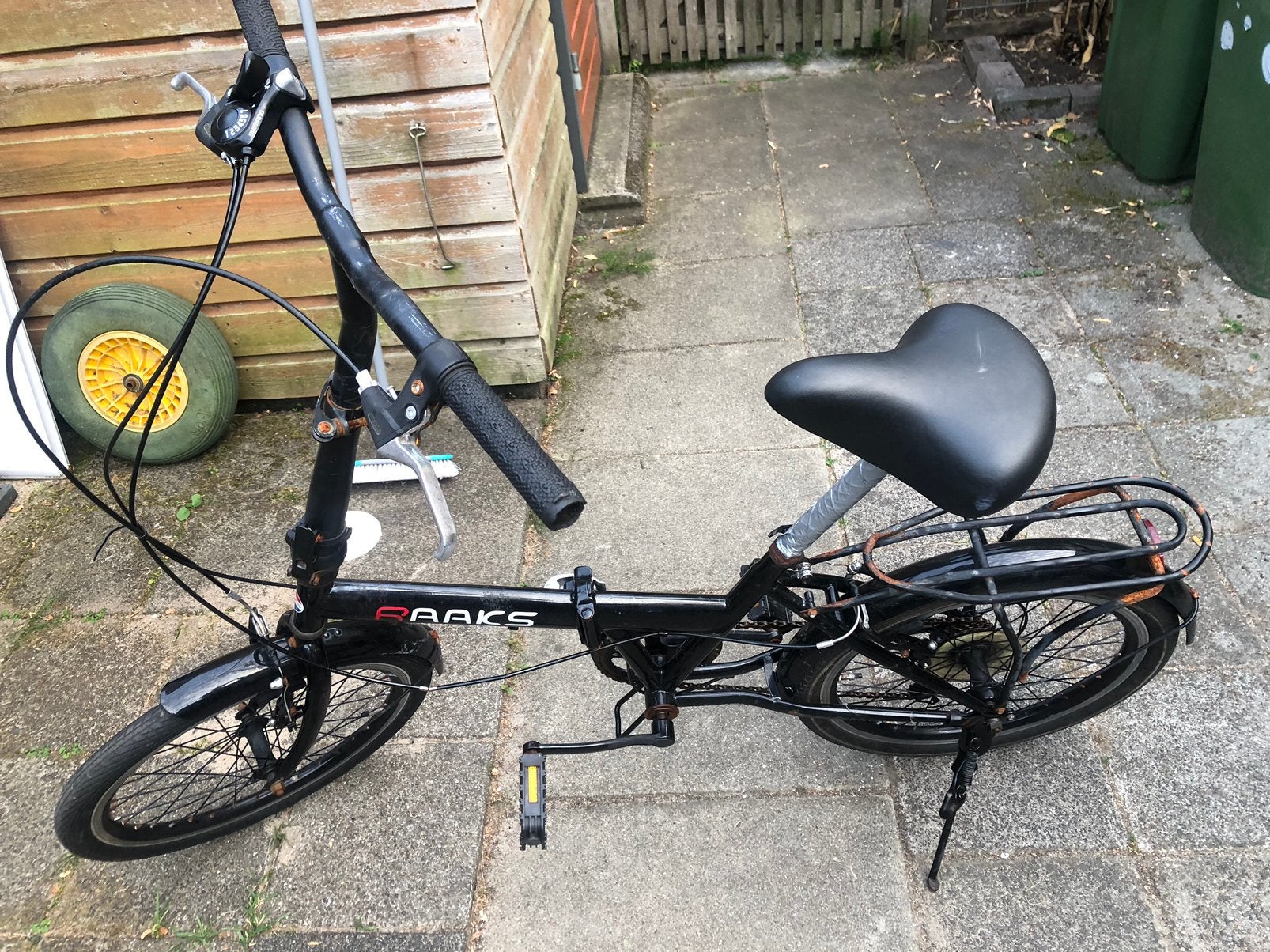 Fiets, Ophalen, Gebruikt