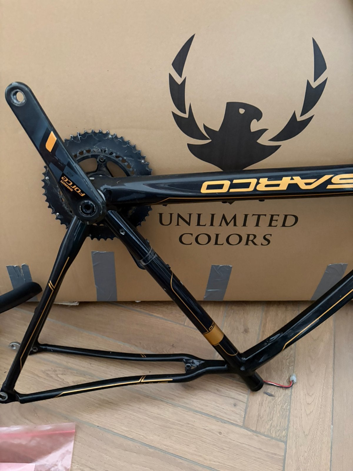 SRAM Force hidden motor: Vivax assist seat tube / crank, Ophalen, Gebruikt, Motor
