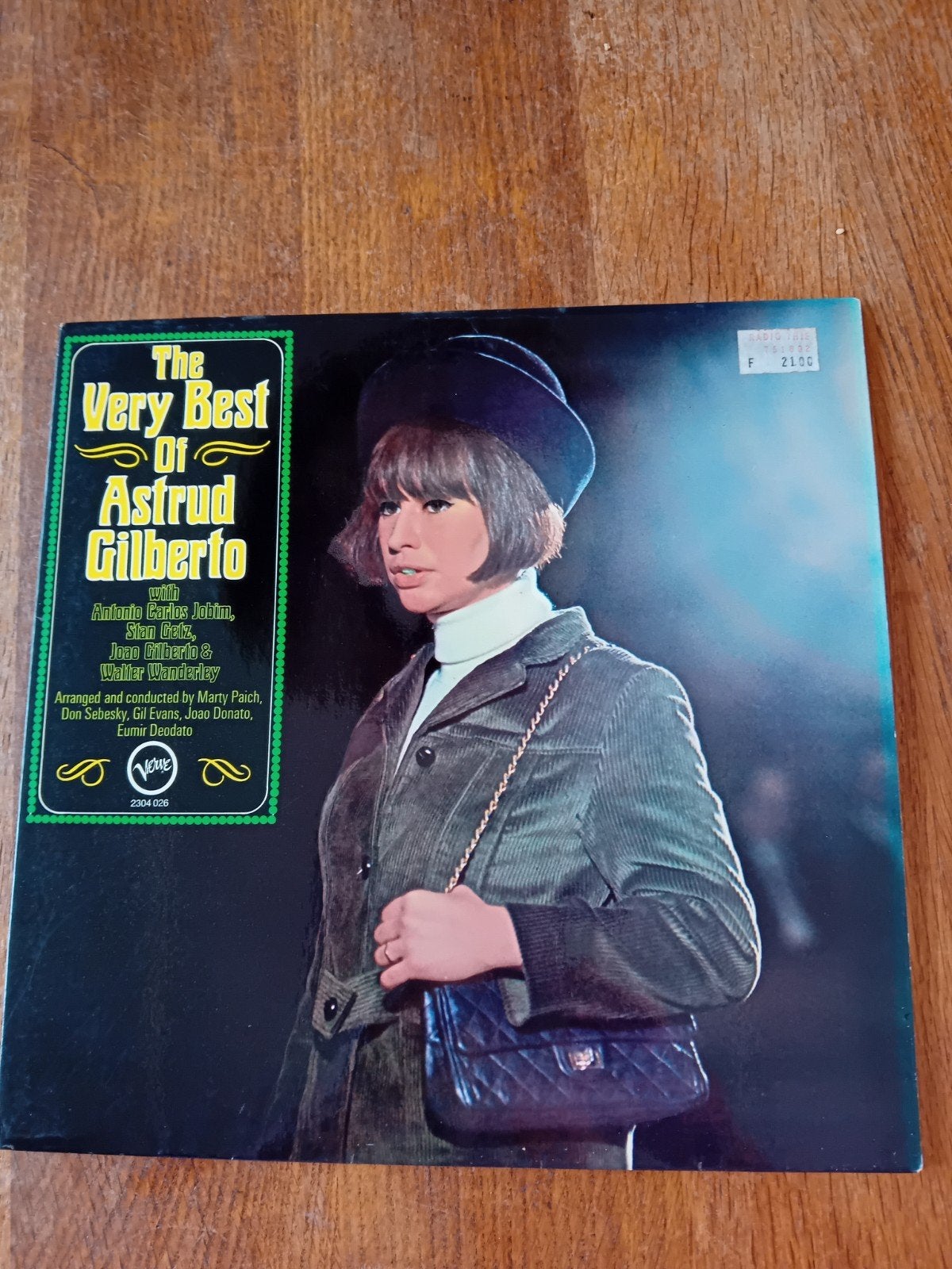 The Very Best Of Astrud Gilberto LP - Jazz Bossa Nova, LP, Gebruikt, Ophalen of Verzenden, Complilatie
