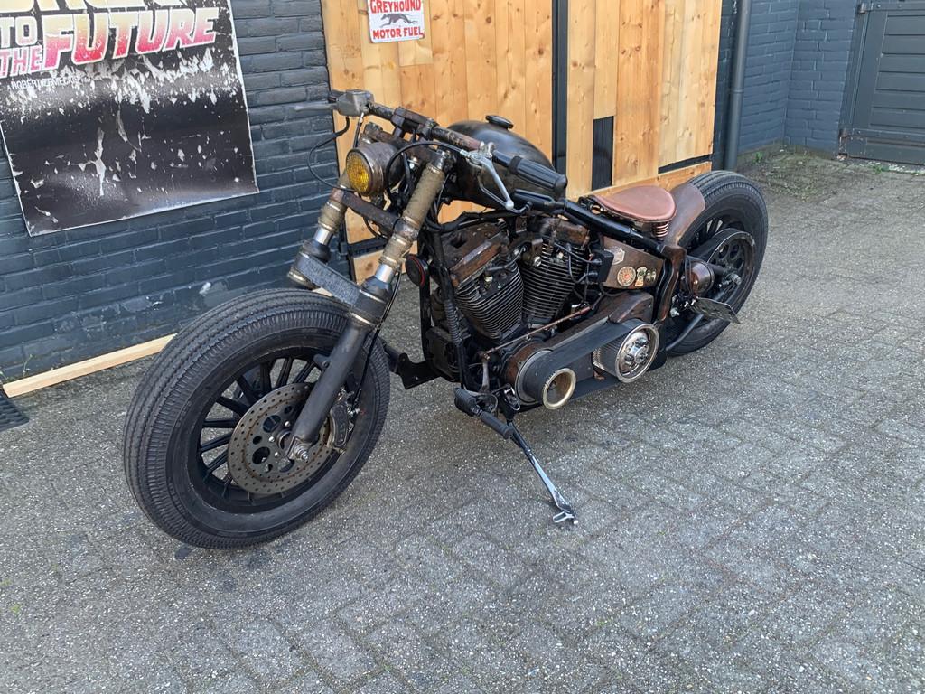 Harley Davidson Chopper 3 x BOBBER-JAPAN STYLE-RUSTLOOK-RATL, Motoren, Bedrijf, Overig
