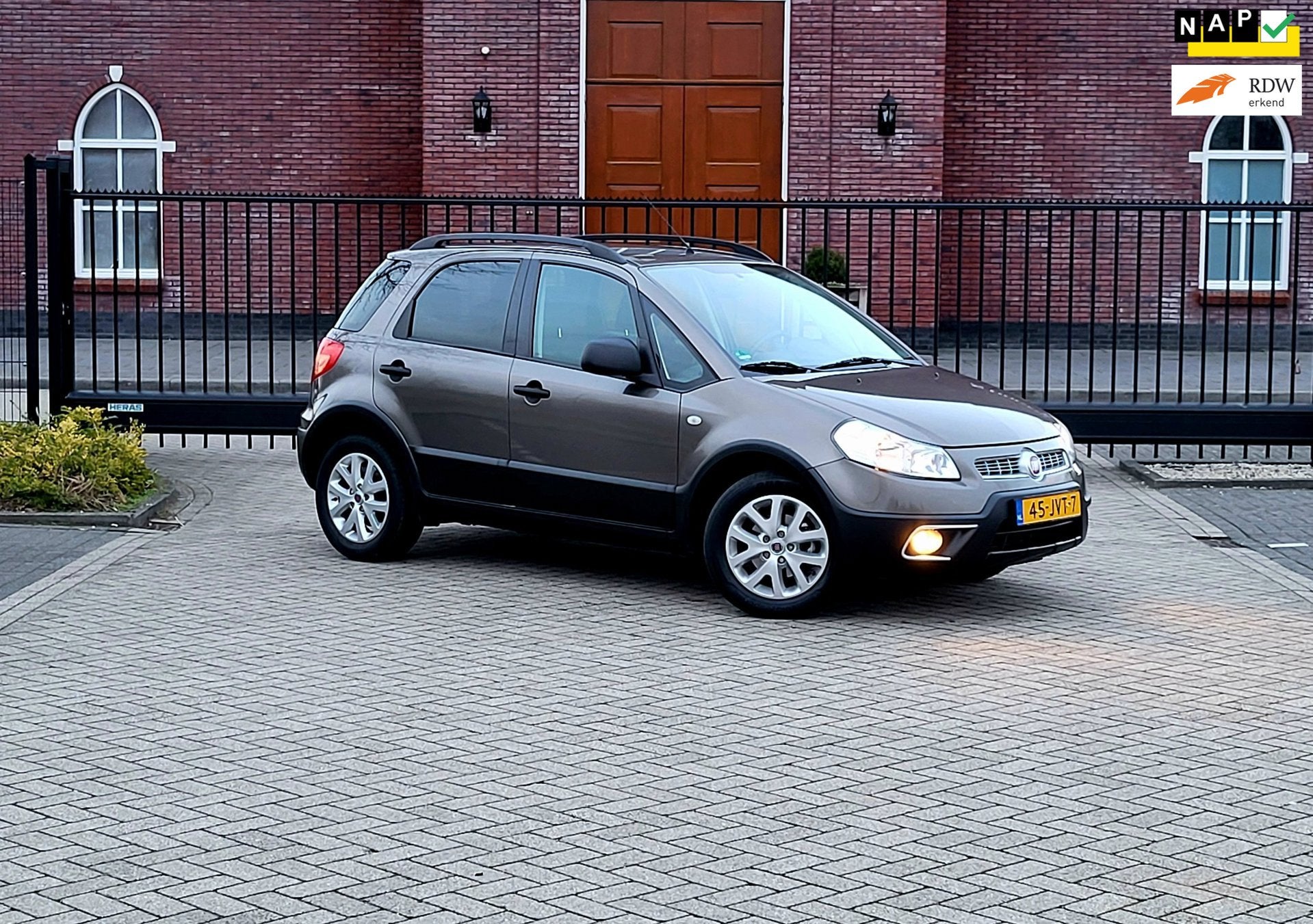 Fiat Sedici 1.6-16V Dynamic / 1e Eigenaar / Nap / Airco / De, Auto's, Voorwielaandrijving, Euro 5, Gebruikt, 4 cilinders