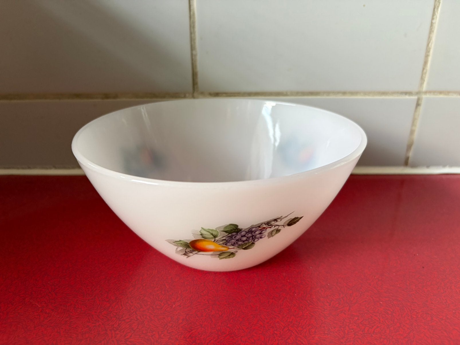 Te koop: arcopal schaal izgst. Retro / vintage., Ophalen, Overige stijlen, Glas, Schaal of Schalen