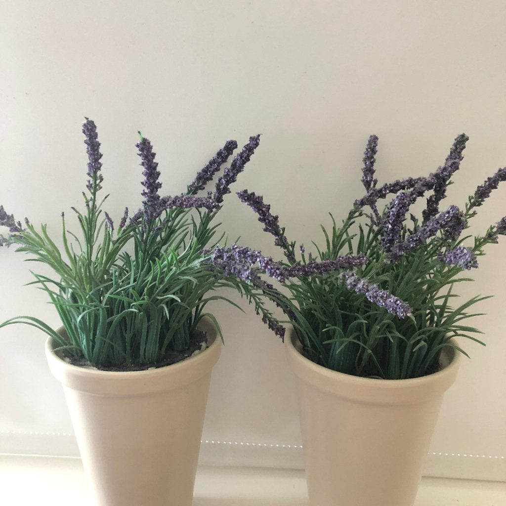 Lavendel kunst planten set, Ophalen of Verzenden, Nieuw, Kunstplant