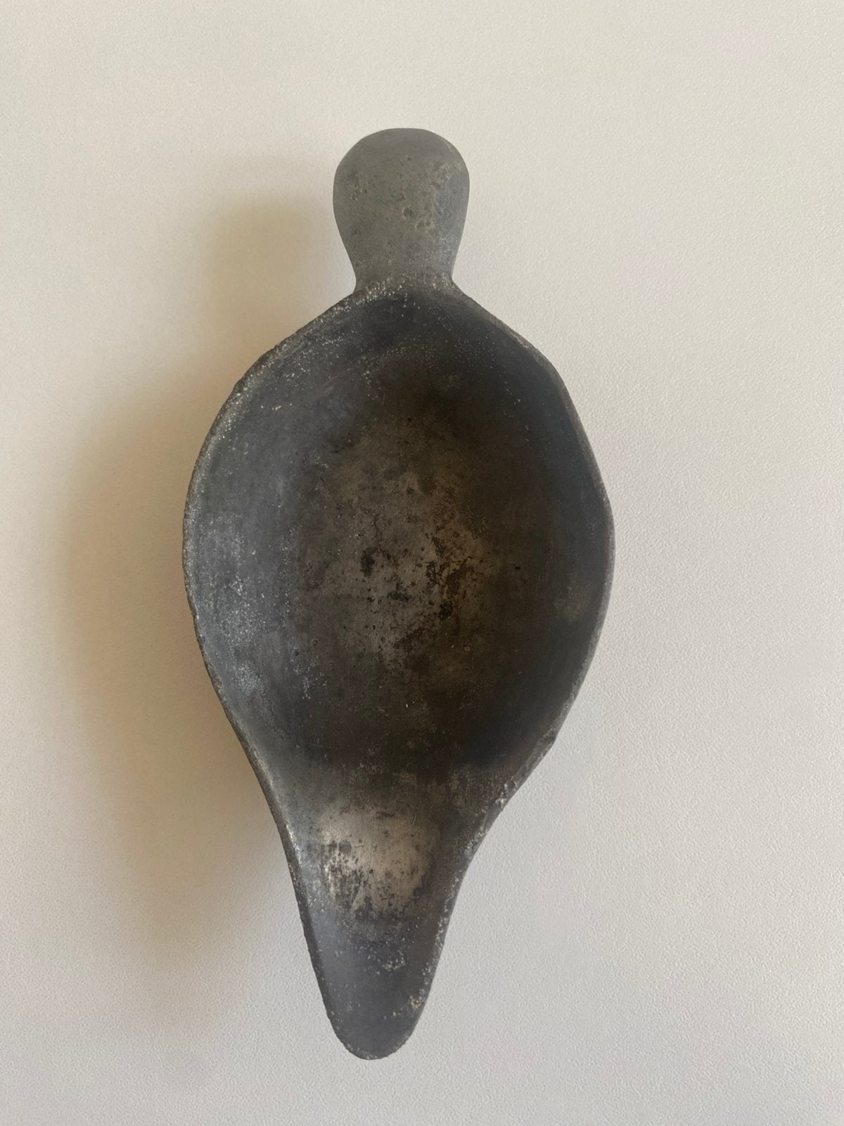 Bodemvondst tin ziekenschuitje papschuitje medicijnschuitje, Antiek en Kunst, Antiek | Tin, Ophalen